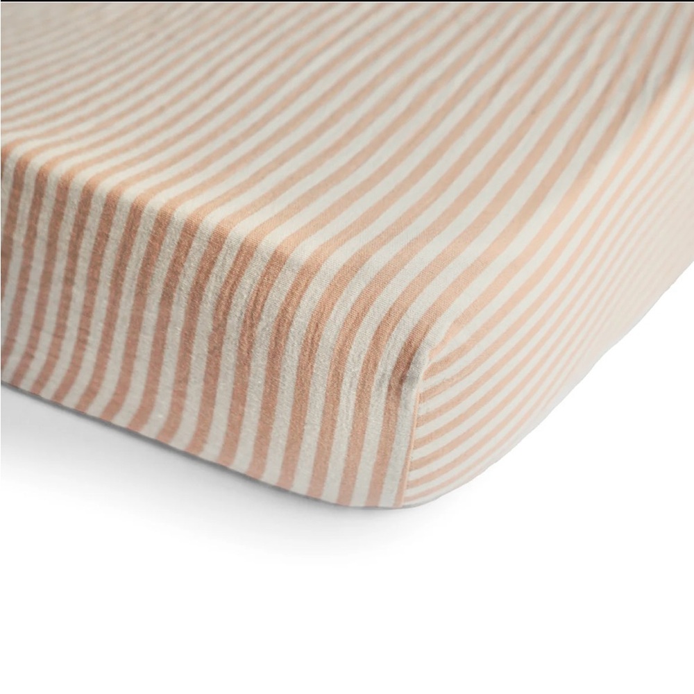 Mushie Extra-Soft Muslin Crib Sheet